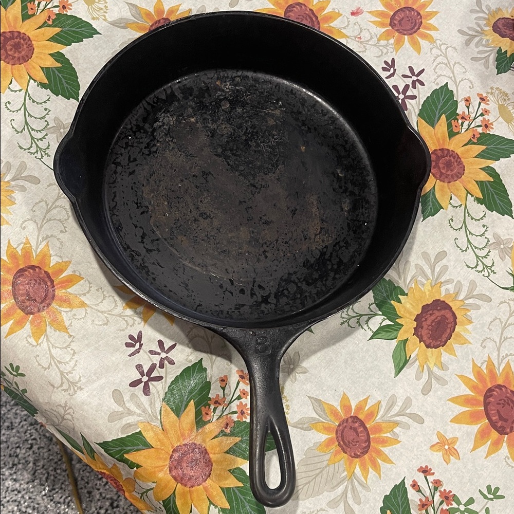 Premium Black Cast Iron Skillet